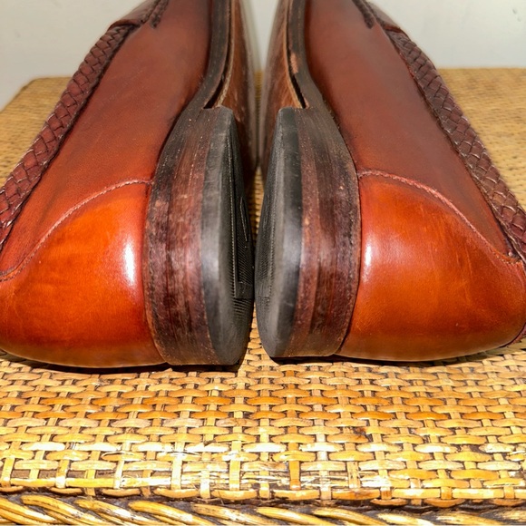 Allen Edmonds Shoes Men’s SZ 11.5 Maxfield Tassel Loafers Slip On Leather Brown - Picture 7 of 13